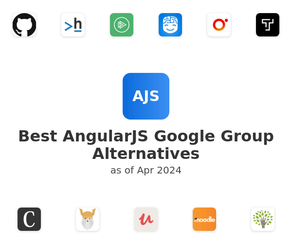 Best AngularJS Google Group Alternatives