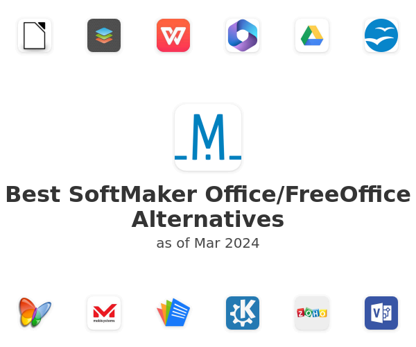 Best SoftMaker Office/FreeOffice Alternatives