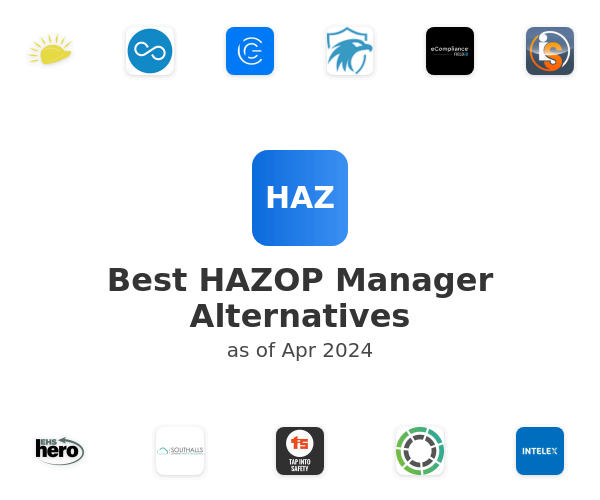 Best HAZOP Manager Alternatives