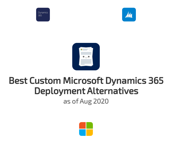 Best Custom Microsoft Dynamics 365 Deployment Alternatives