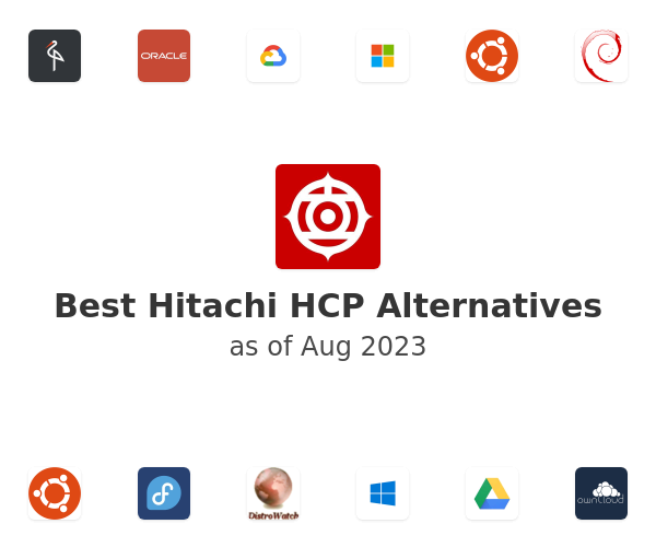 Best Hitachi HCP Alternatives