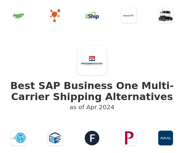 Best SAP Business One Multi-Carrier Shipping Alternatives
