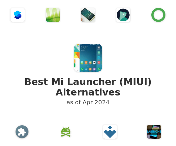 Best Mi Launcher (MIUI) Alternatives