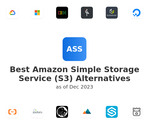 Best Amazon Simple Storage Service (S3) Alternatives
