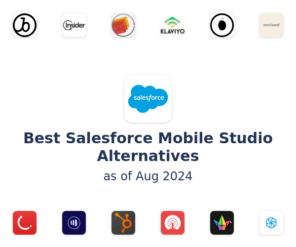 Best Salesforce Mobile Studio Alternatives