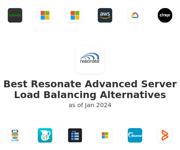 Best Resonate Advanced Server Load Balancing Alternatives