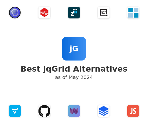 Best jqGrid Alternatives