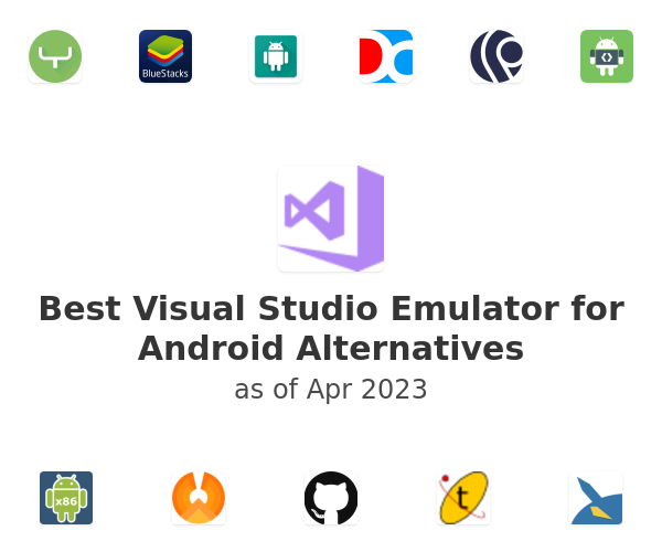 Best Visual Studio Emulator for Android Alternatives