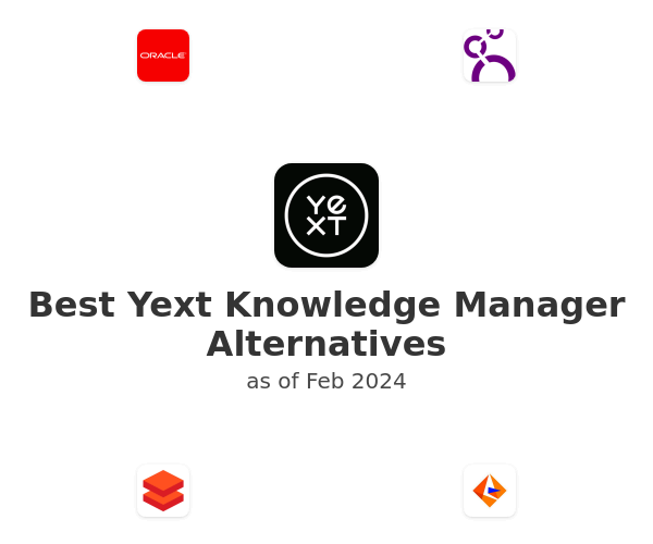 Best Yext Knowledge Manager Alternatives