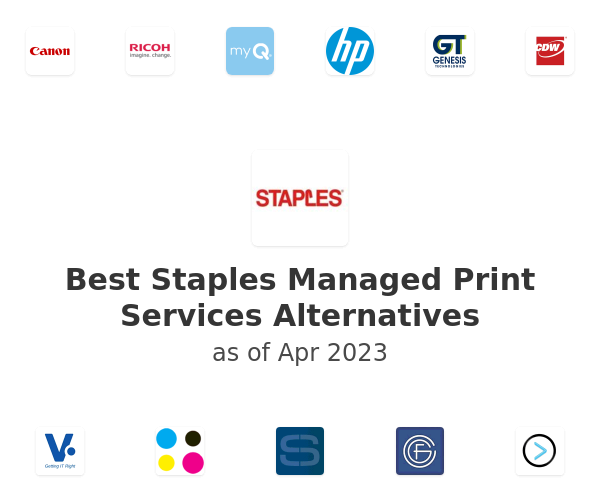 Best Staples Managed Print Services Alternatives