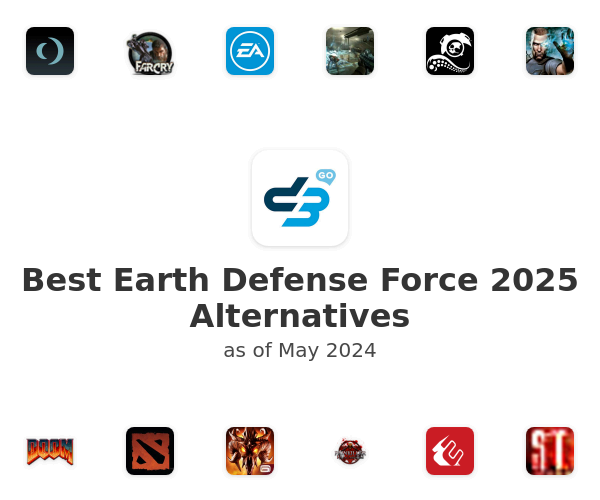 Best Earth Defense Force 2025 Alternatives