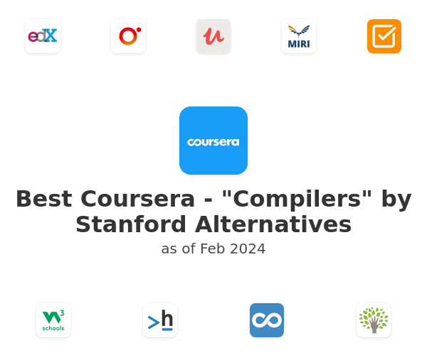 Best Coursera - "Compilers" by Stanford Alternatives
