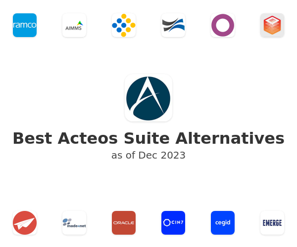 Best Acteos Suite Alternatives