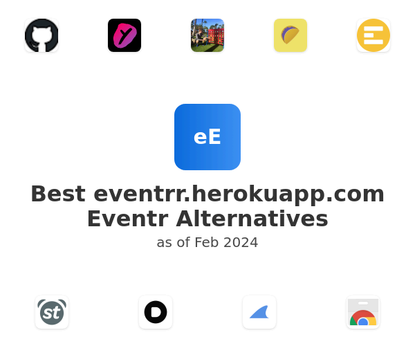 Best eventrr.herokuapp.com Eventr Alternatives