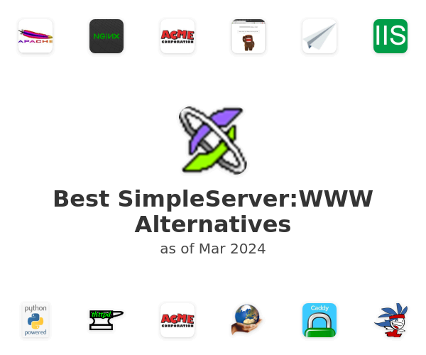 Best SimpleServer:WWW Alternatives