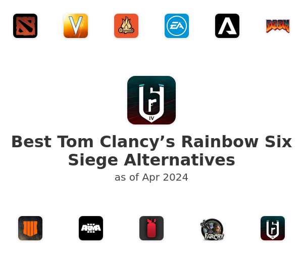Best Tom Clancy’s Rainbow Six Siege Alternatives