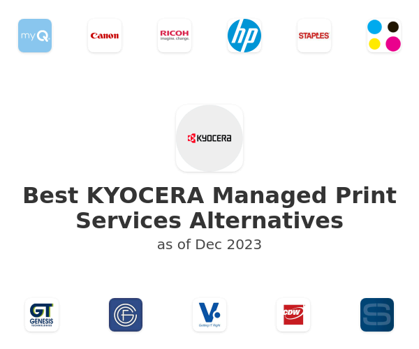 Best KYOCERA Managed Print Services Alternatives