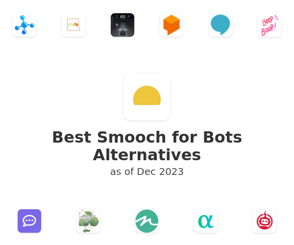 Best Smooch for Bots Alternatives