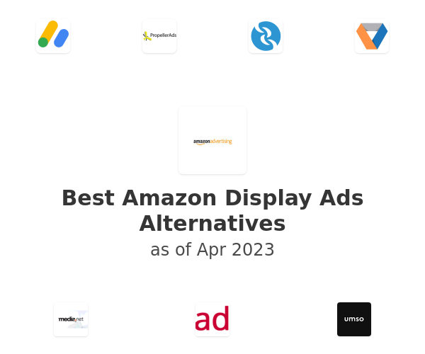 Best Amazon Display Ads Alternatives
