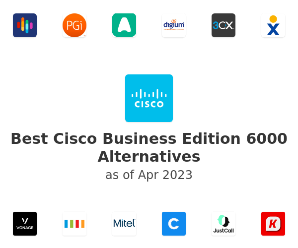 Best Cisco Business Edition 6000 Alternatives