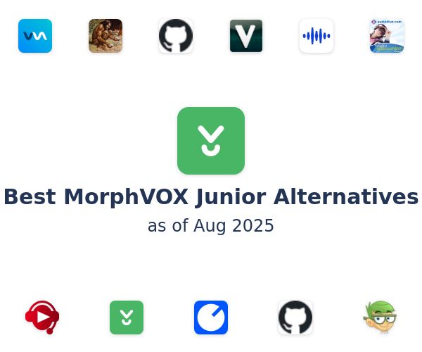 Best MorphVOX Junior Alternatives