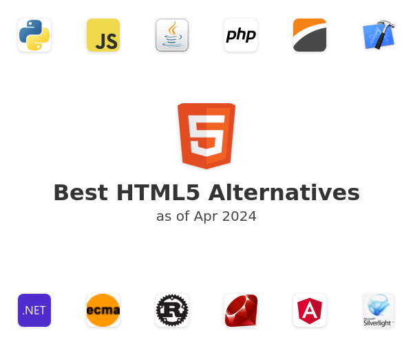 Best HTML5 Alternatives