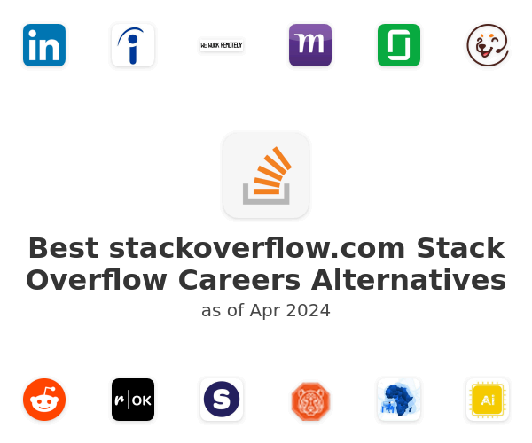Best stackoverflow.com Stack Overflow Careers Alternatives