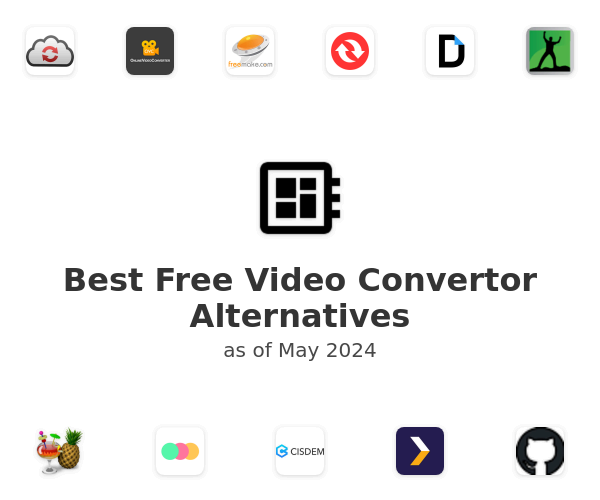 Best Free Video Convertor Alternatives