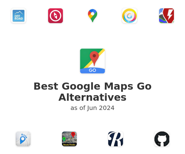 Best Google Maps Go Alternatives