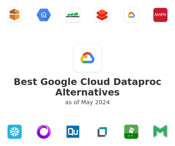 Best Google Cloud Dataproc Alternatives