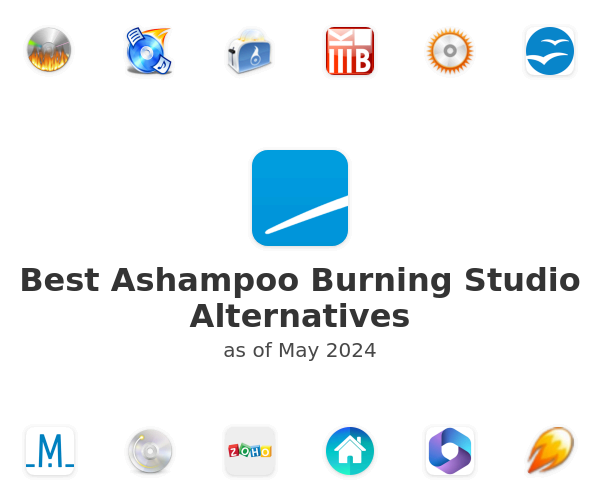 Best Ashampoo Burning Studio Alternatives