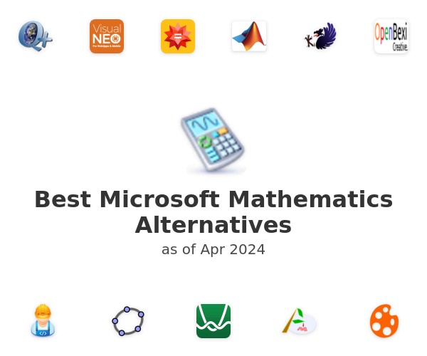 Best Microsoft Mathematics Alternatives