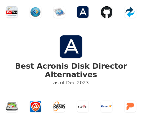 Best Acronis Disk Director Alternatives