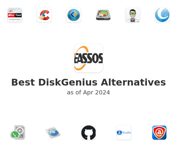 Best DiskGenius Alternatives