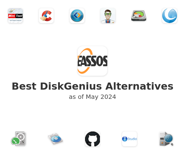 Best DiskGenius Alternatives
