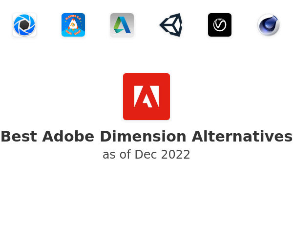 Best Adobe Dimension Alternatives