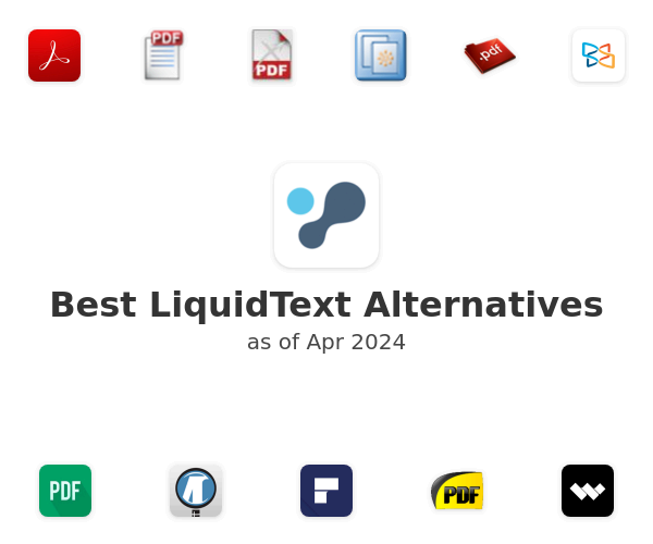 Best LiquidText Alternatives