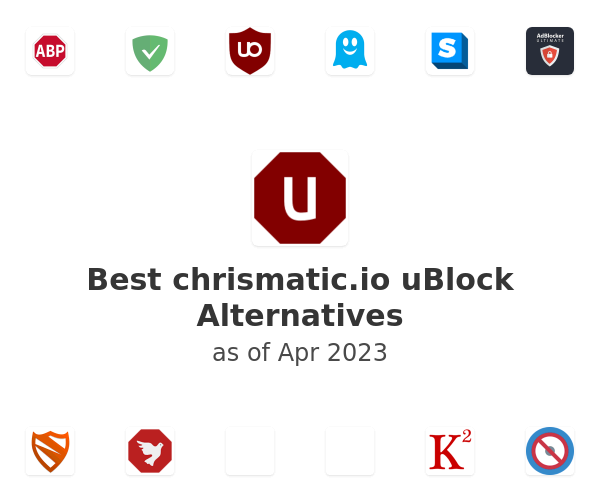 Best chrismatic.io uBlock Alternatives