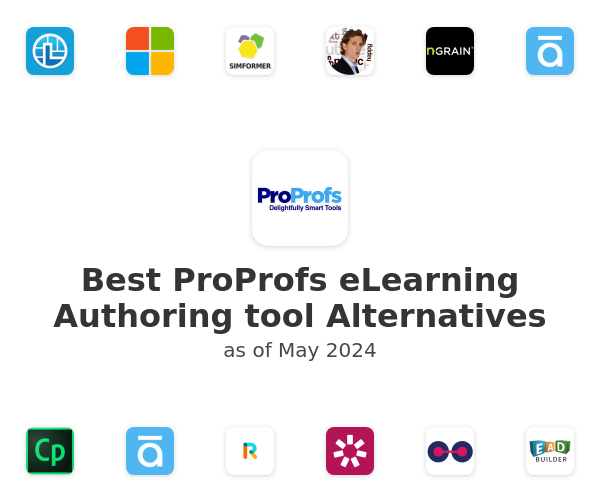 Best ProProfs eLearning Authoring tool Alternatives