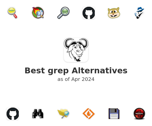 Best grep Alternatives