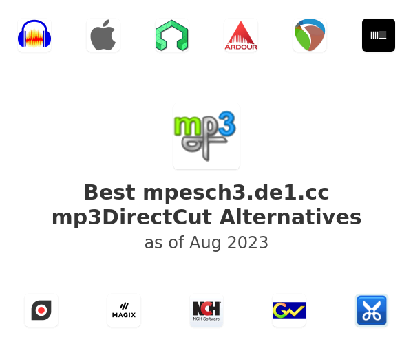 Best mpesch3.de1.cc mp3DirectCut Alternatives