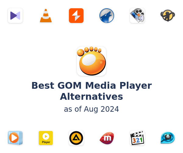 Best GOM Media Player Alternatives