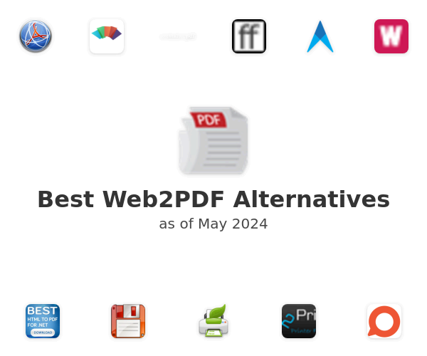 Best Web2PDF Alternatives