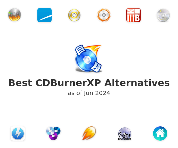 Best CDBurnerXP Alternatives