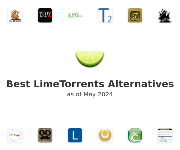 Best LimeTorrents Alternatives