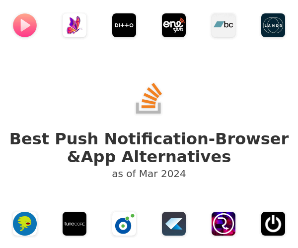 Best Push Notification-Browser &App Alternatives