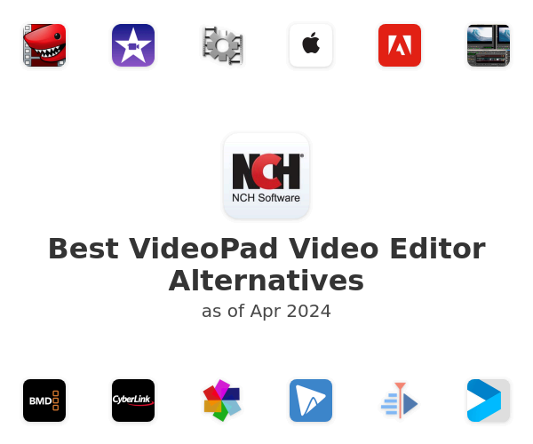 Best VideoPad Video Editor Alternatives