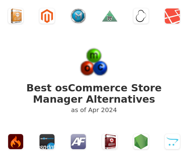 Best osCommerce Store Manager Alternatives