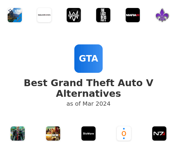 Best Grand Theft Auto V Alternatives