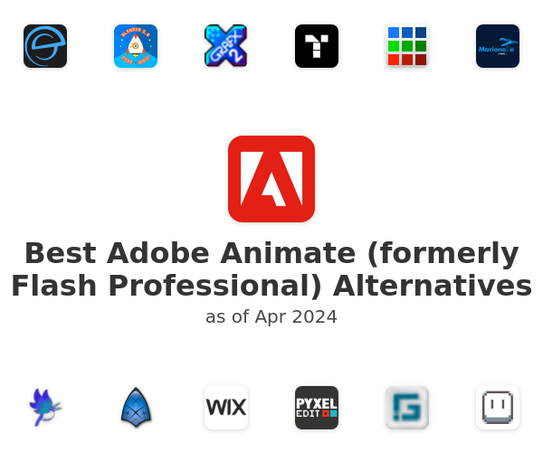 Best Adobe Animate (formerly Flash Professional) Alternatives